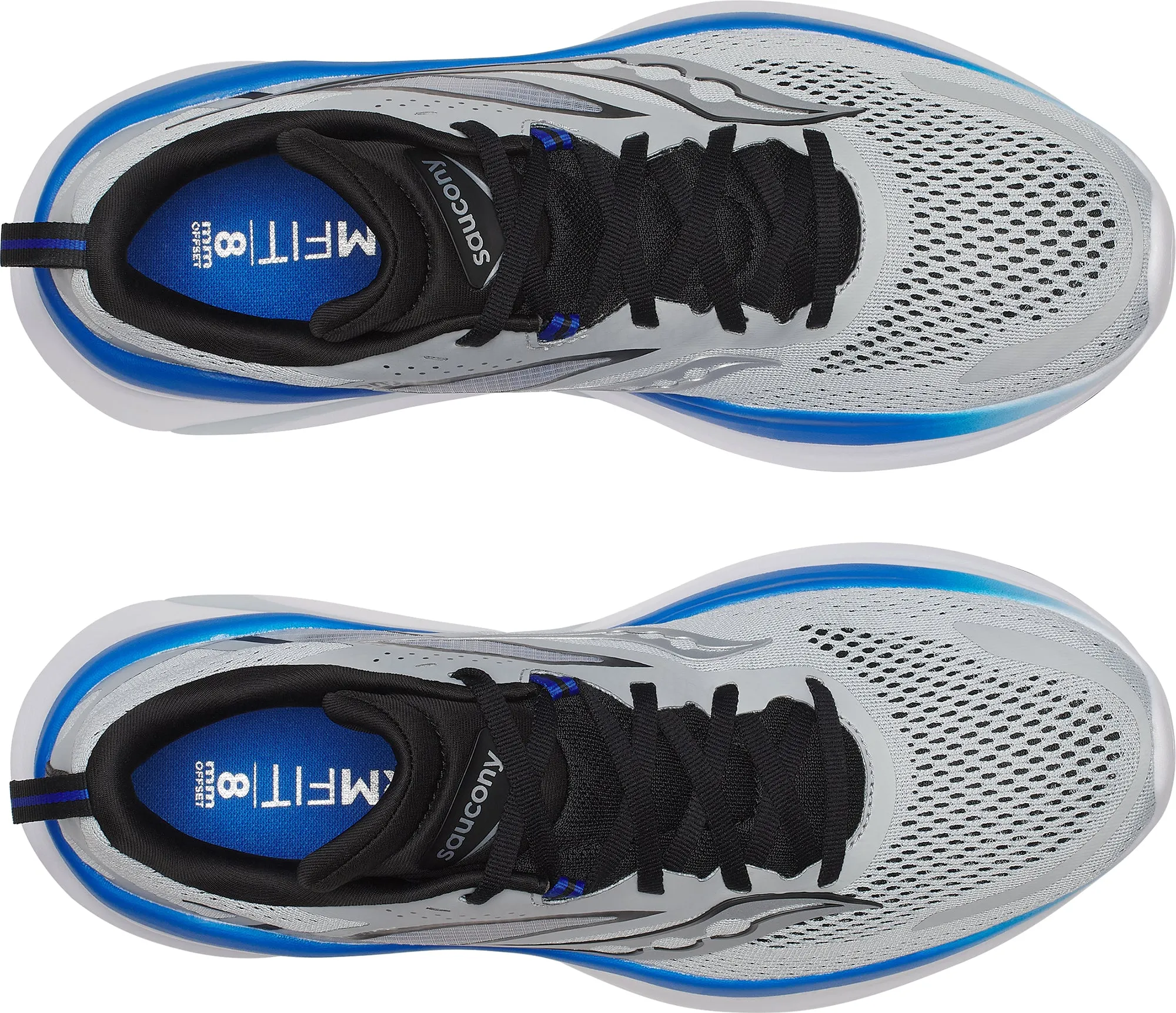 Chaussures de course Saucony Omni 22 pour hommes - Gris