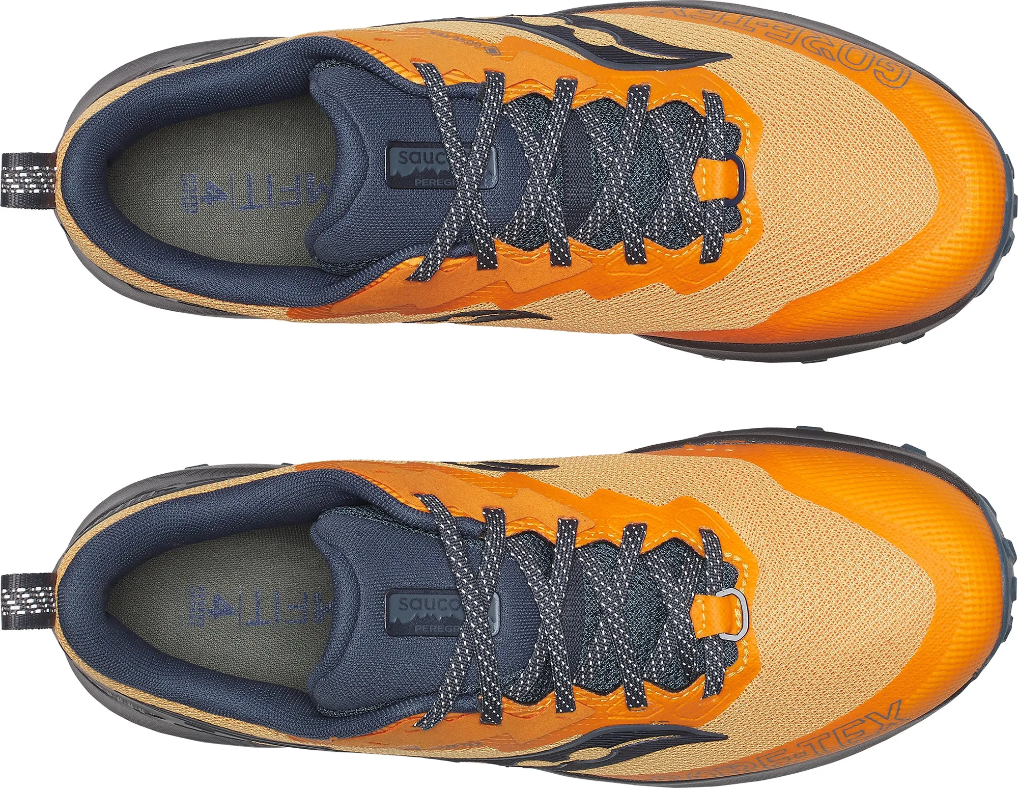 Chaussures de trail Saucony Peregrine 14 GORE-TEX pour homme - Orange