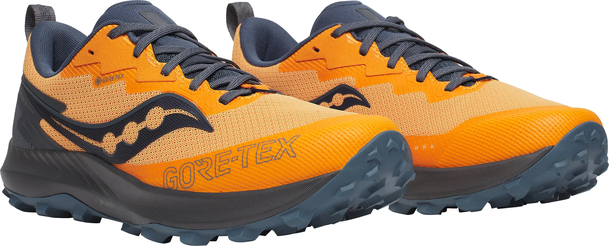 Chaussures de trail Saucony Peregrine 14 GORE-TEX pour homme - Orange