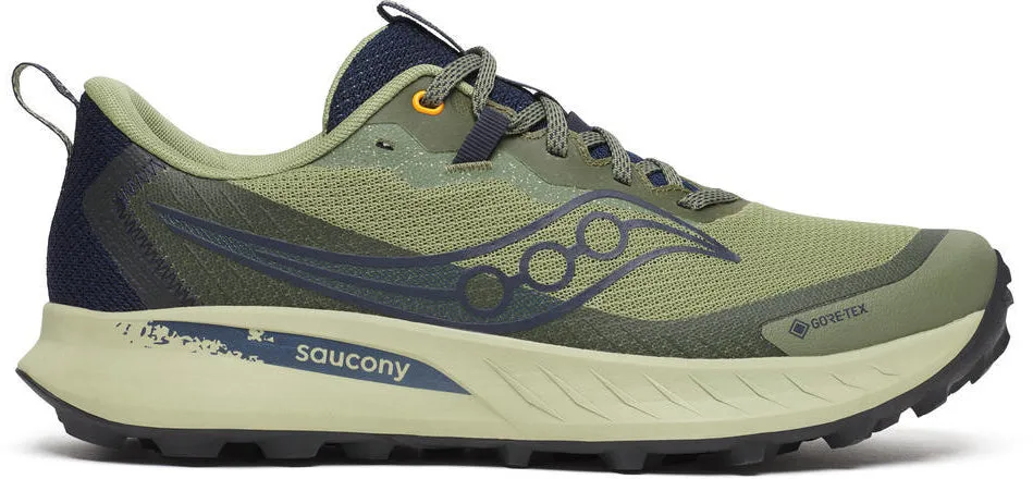 Chaussures de trail Saucony Peregrine 15 GORE-TEX pour homme - Vert
