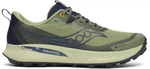 Chaussures de trail Saucony Peregrine 15 GORE-TEX pour homme - Vert