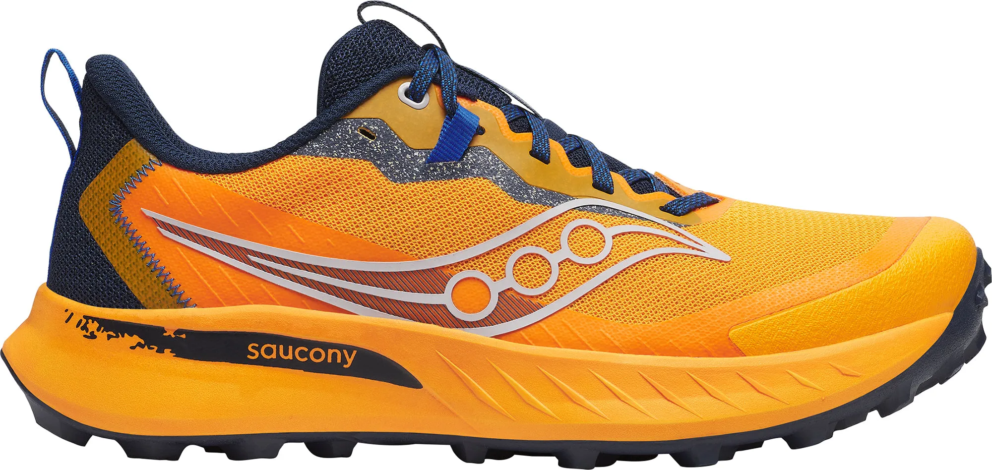 Chaussures de trail Saucony Peregrine 15 pour hommes - Orange