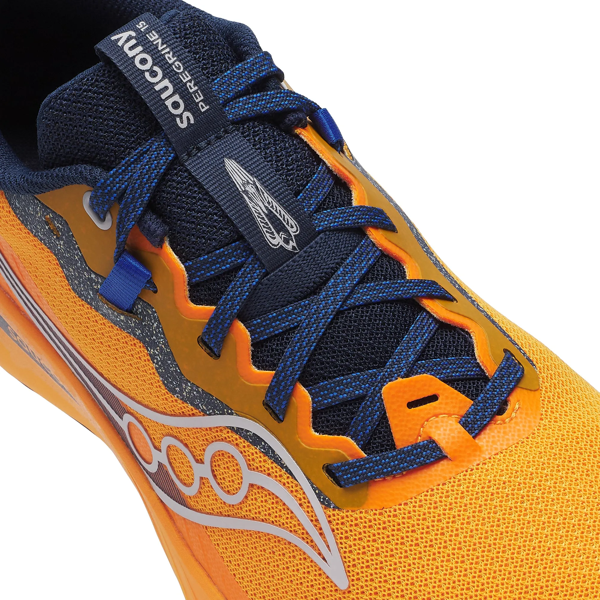 Chaussures de trail Saucony Peregrine 15 pour hommes - Orange