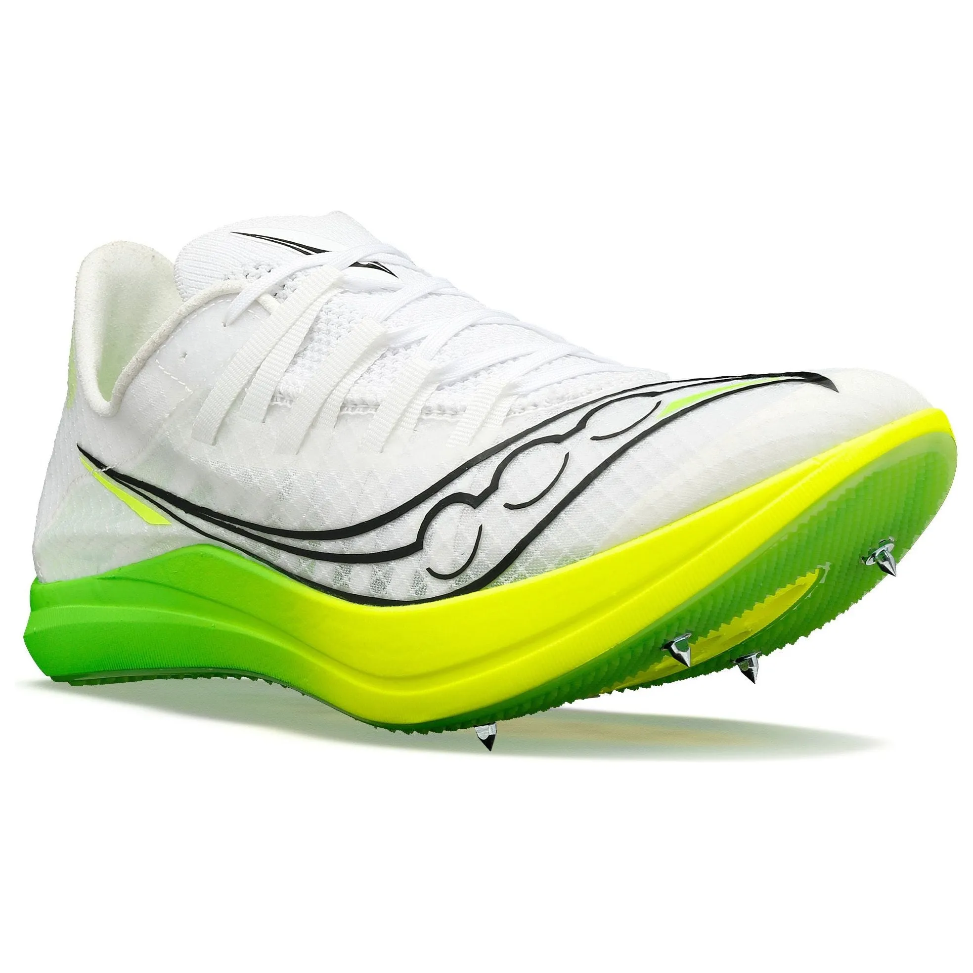 Chaussures de course Saucony Terminal VT pour homme - Blanc