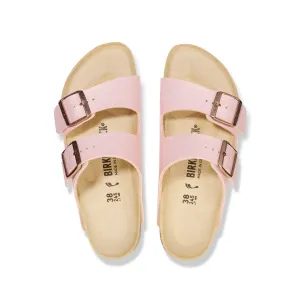Chaussures_Birkenstock Arizona BF Lizard Brillant Rose Clair