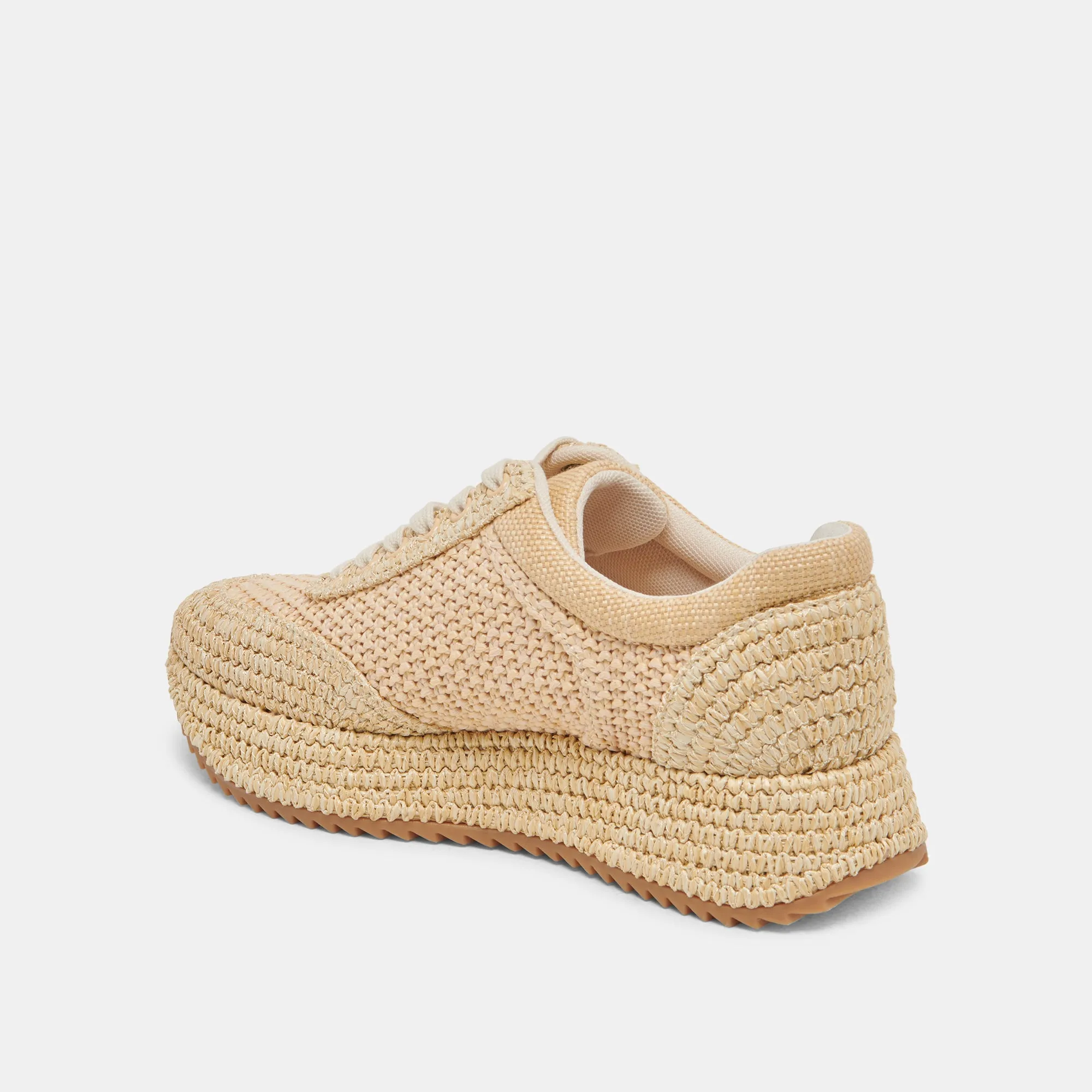 SHYLOH SNEAKERS LT RAFFIA NATUREL