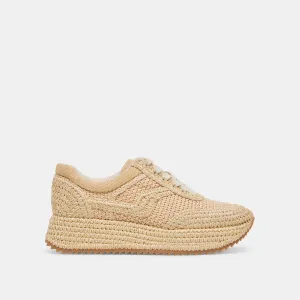 SHYLOH SNEAKERS LT RAFFIA NATUREL
