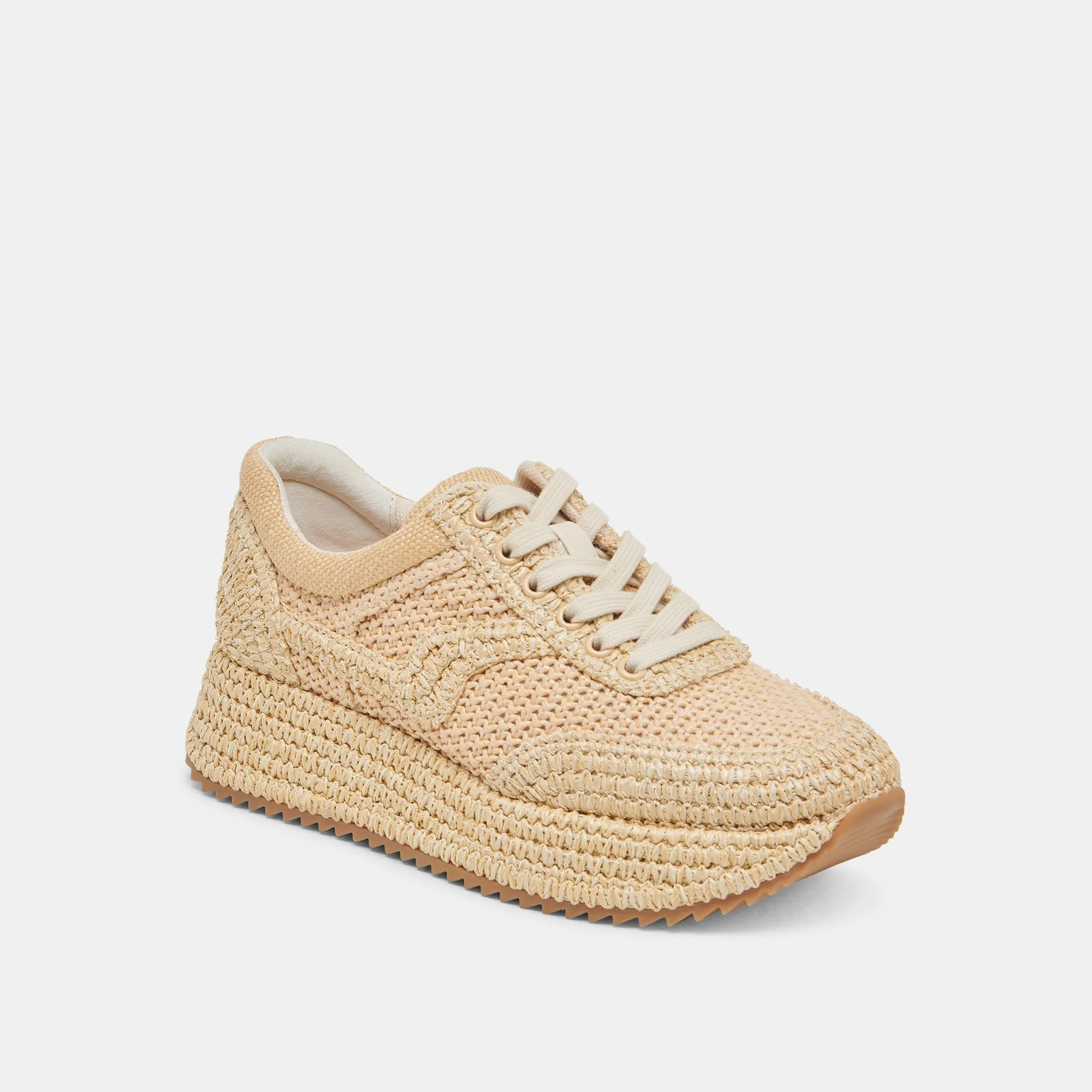 SHYLOH SNEAKERS LT RAFFIA NATUREL