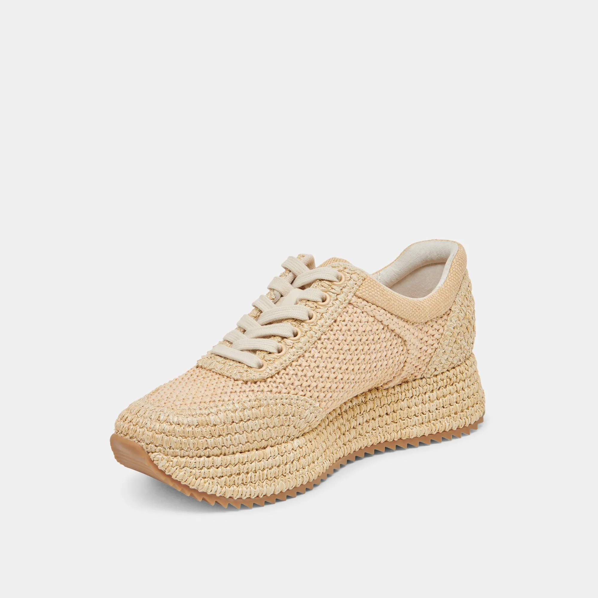 SHYLOH SNEAKERS LT RAFFIA NATUREL