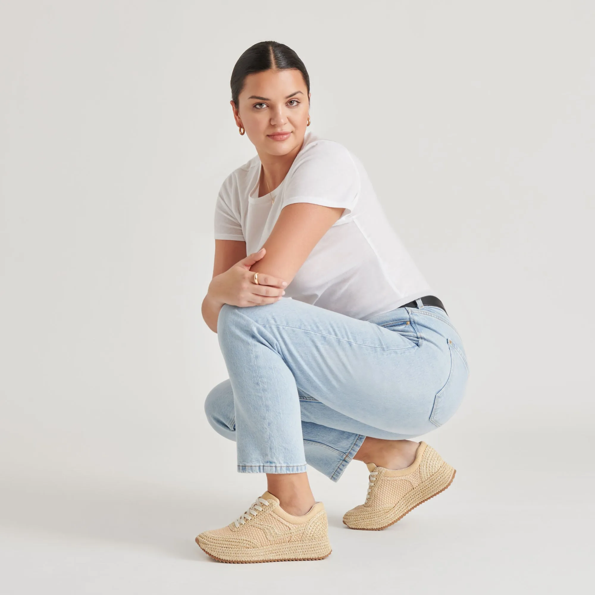 SHYLOH SNEAKERS LT RAFFIA NATUREL