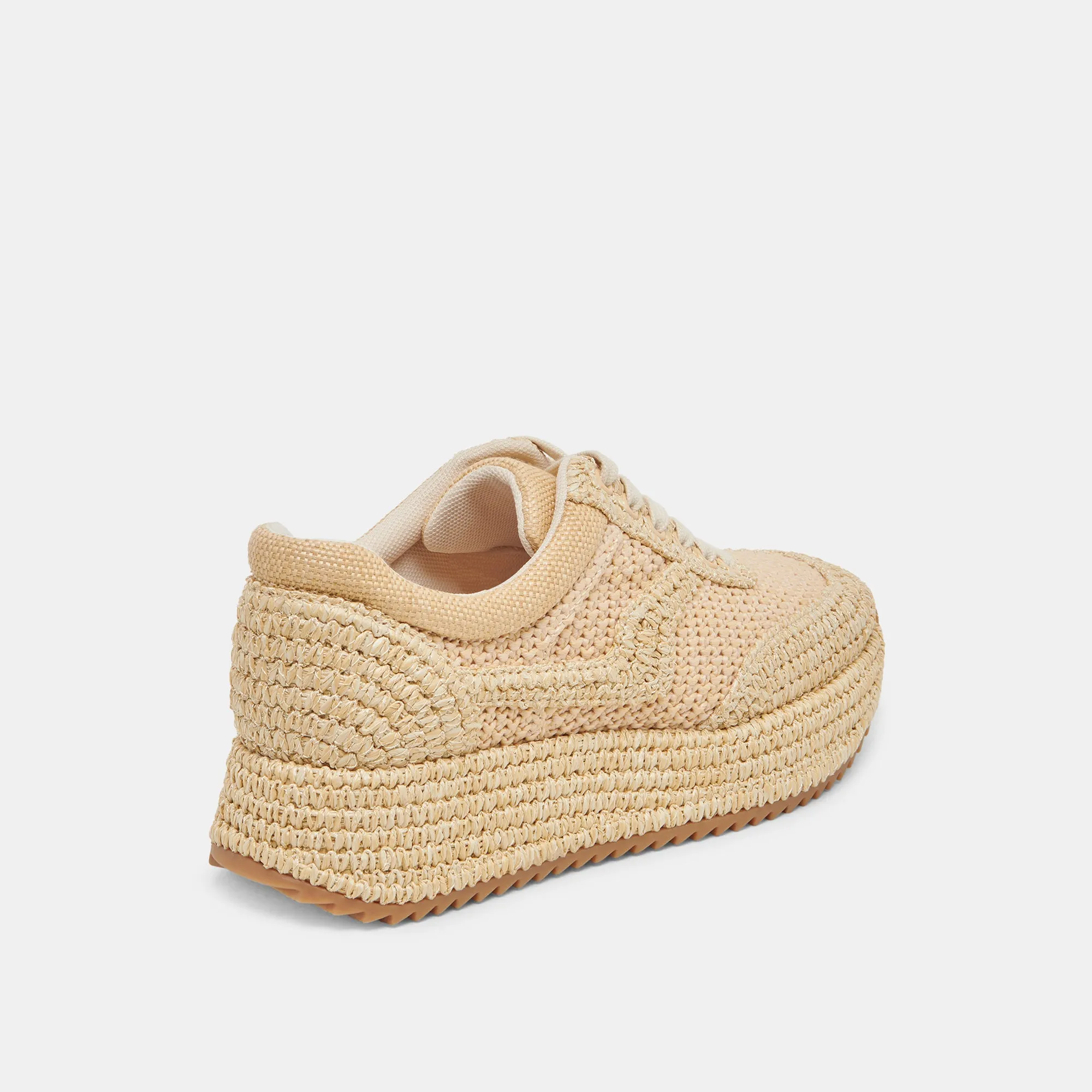 SHYLOH SNEAKERS LT RAFFIA NATUREL