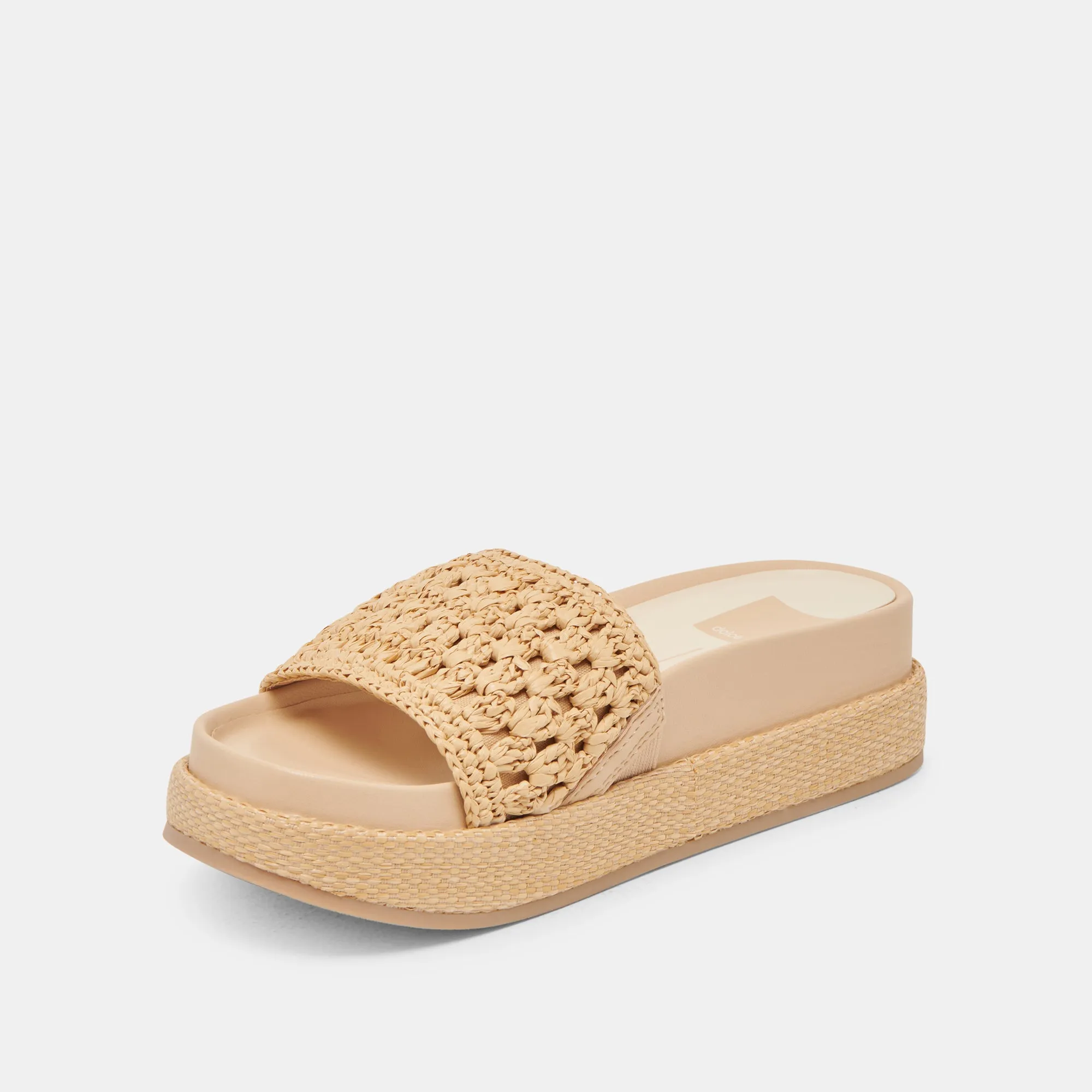 SANDALES SIDONA LT EN RAFFIA NATUREL