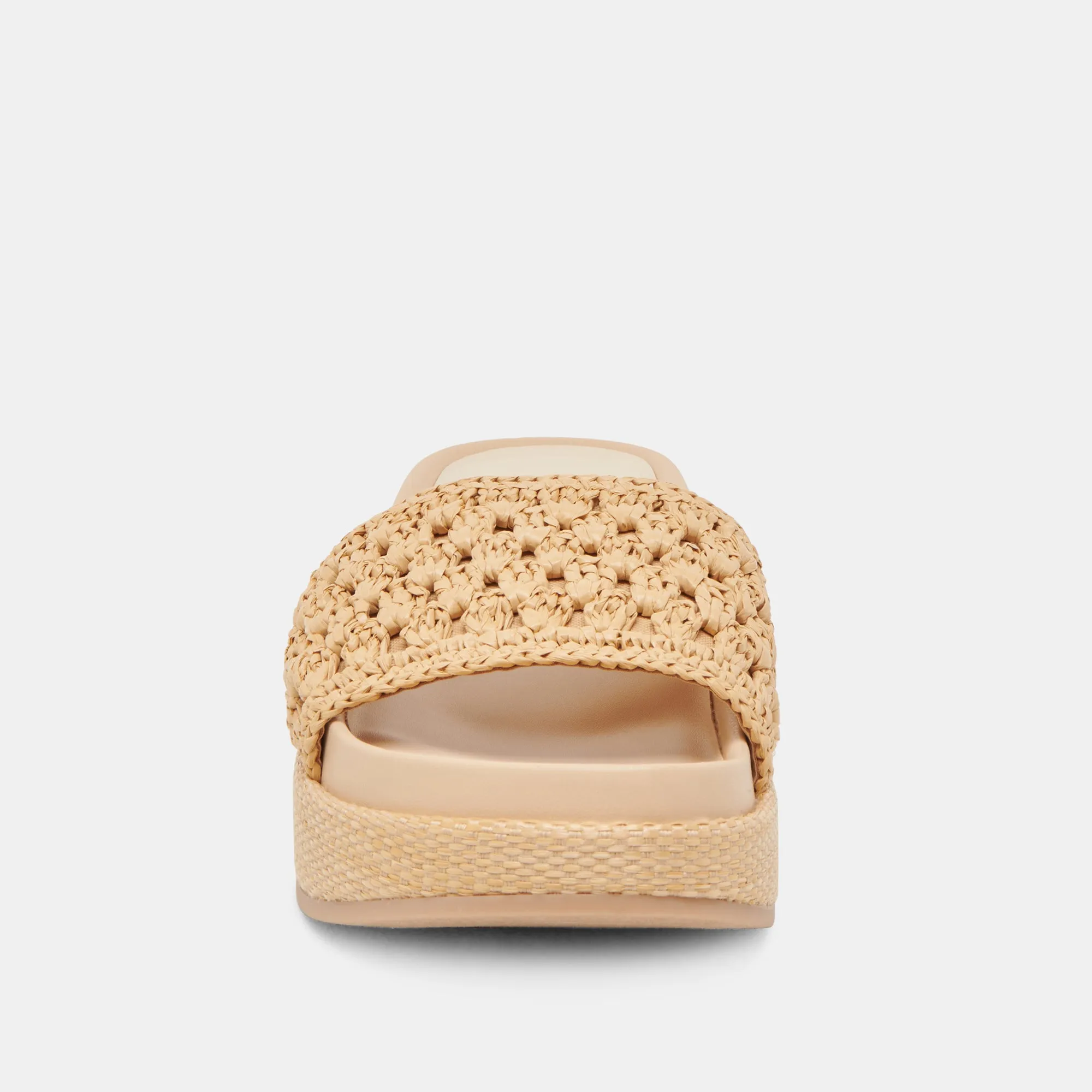 SANDALES SIDONA LT EN RAFFIA NATUREL