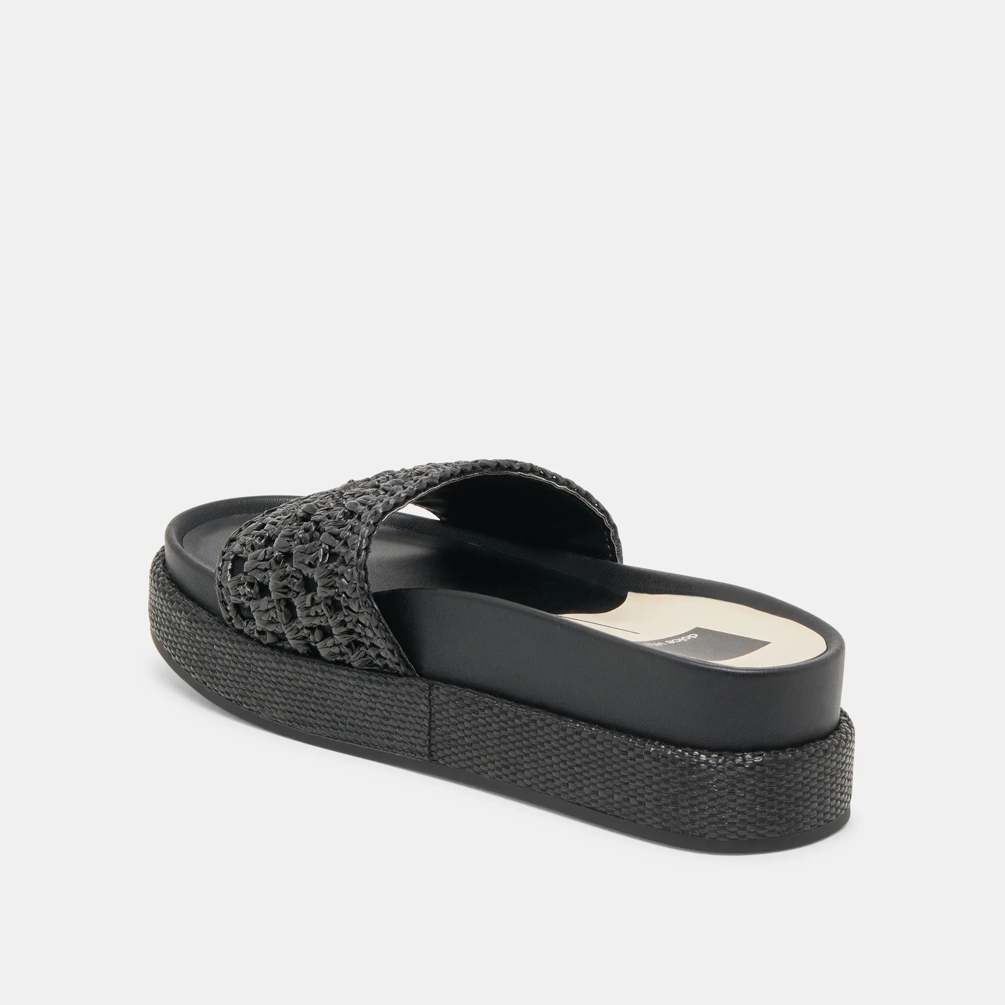 SANDALES SIDONA ONYX EN RAFFIA