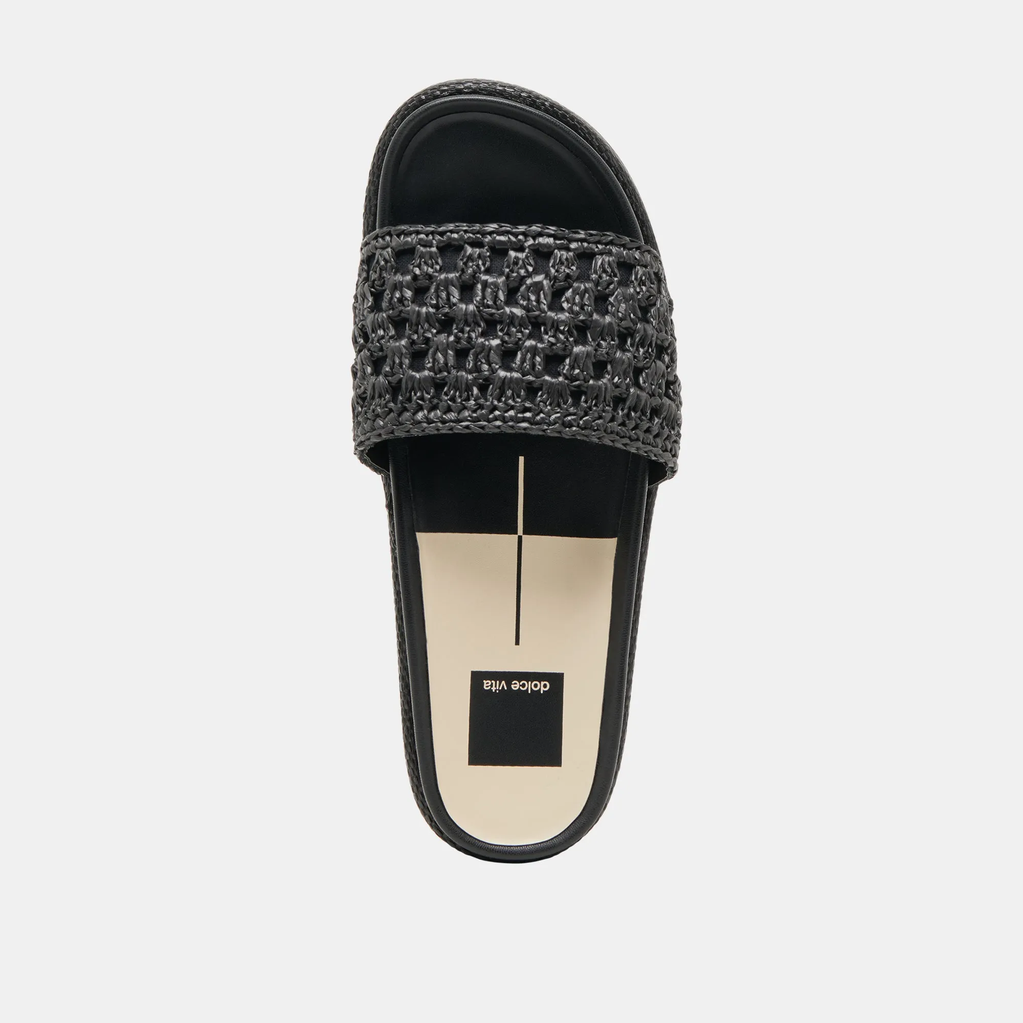 SANDALES SIDONA ONYX EN RAFFIA