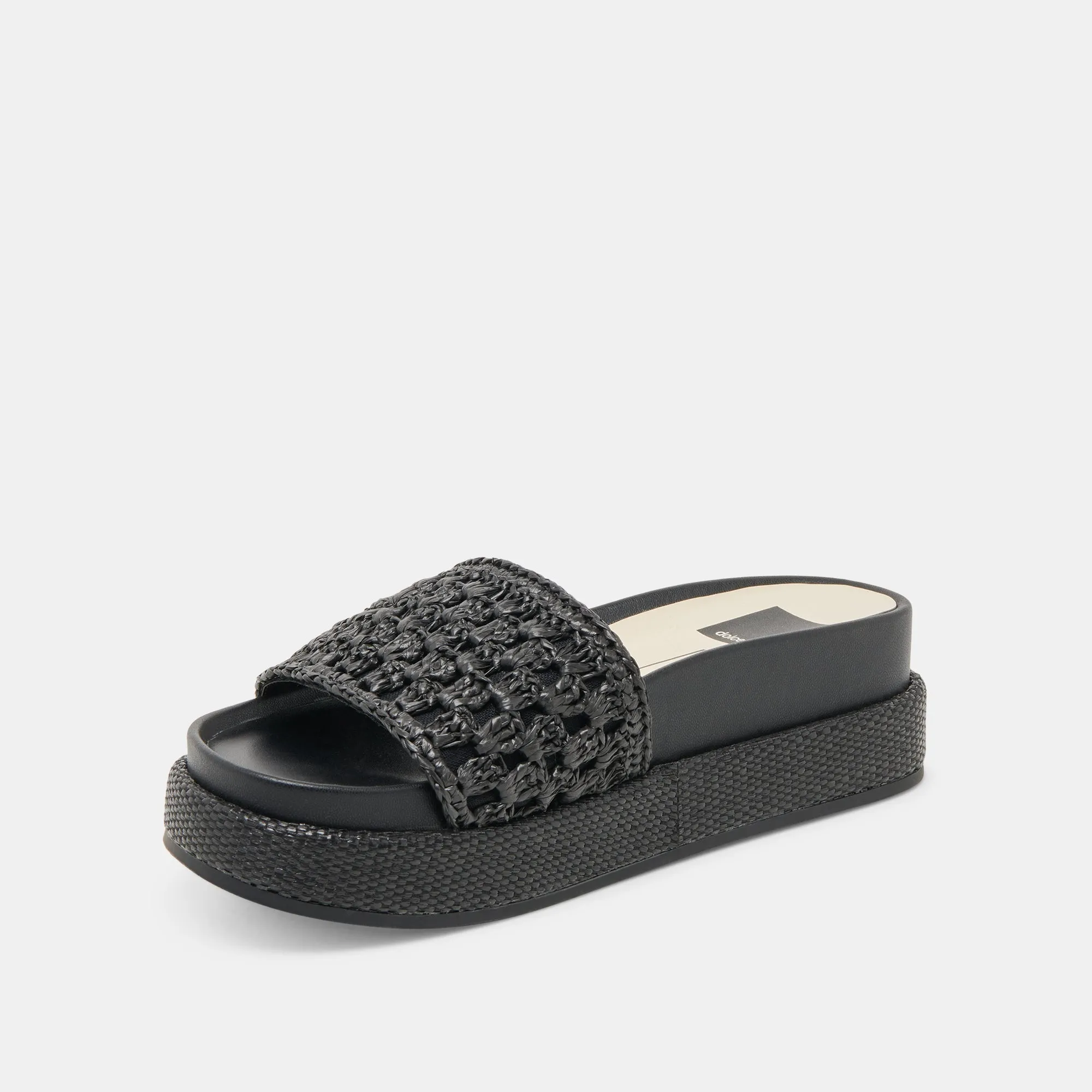 SANDALES SIDONA ONYX EN RAFFIA