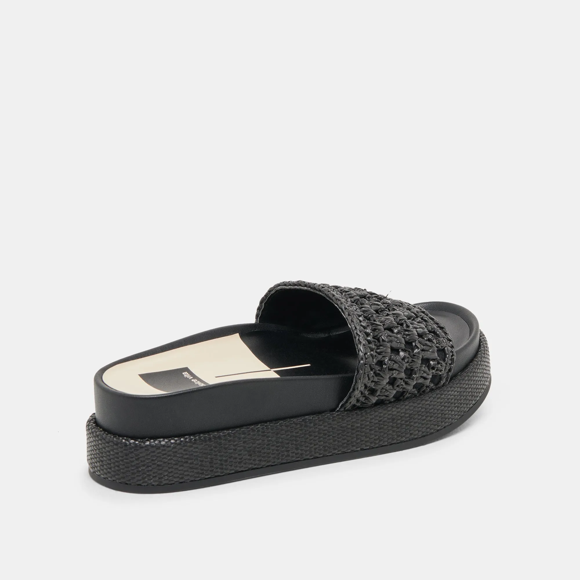 SANDALES SIDONA ONYX EN RAFFIA