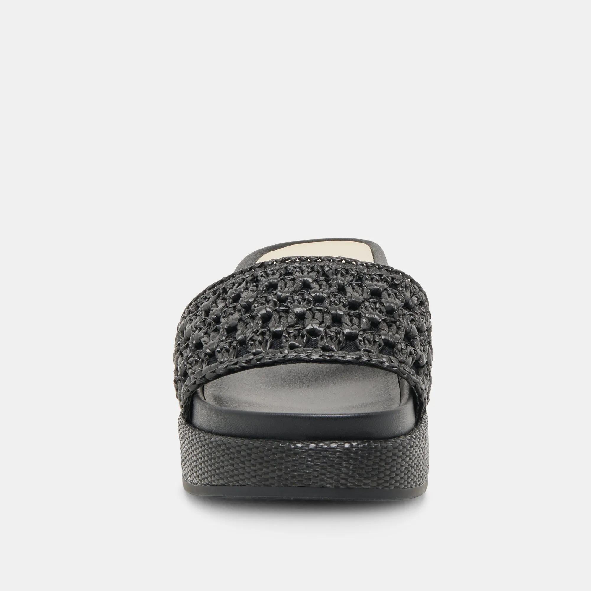 SANDALES SIDONA ONYX EN RAFFIA