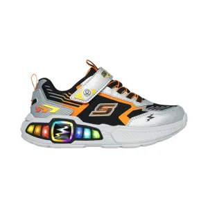 Skechers Garçon (Préscolaire) 400151LSLBK Light Storm 3.0 Argent/Noir