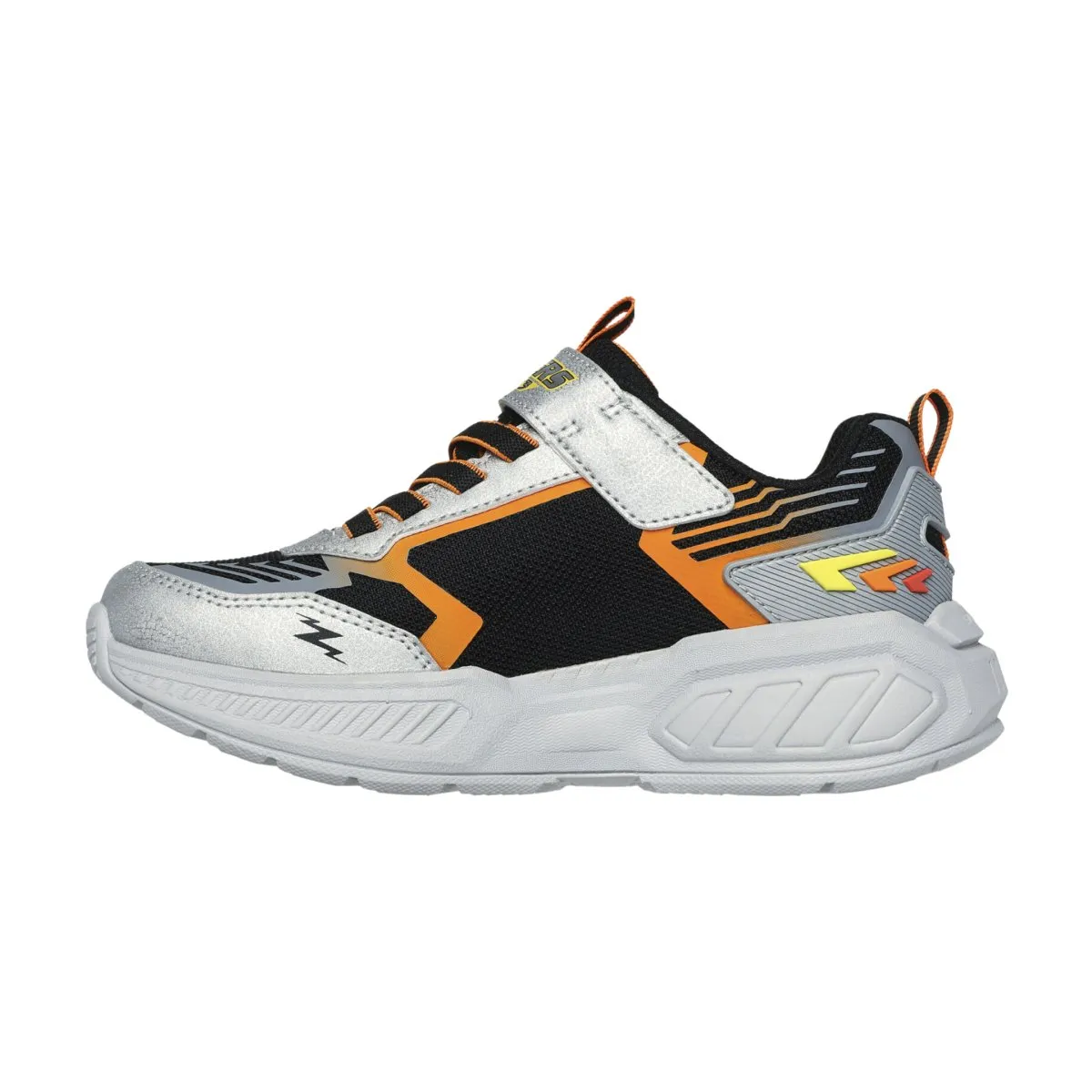 Skechers Garçon (Préscolaire) 400151LSLBK Light Storm 3.0 Argent/Noir