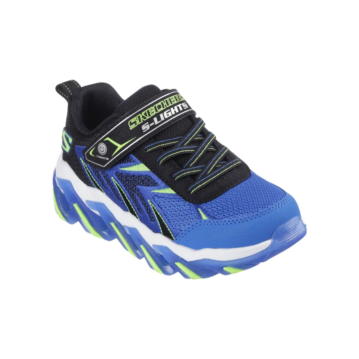 Skechers Garçon (Préscolaire) 400165LBBLM S-Lights : Mega-Surge 2.0 Noir/Lime