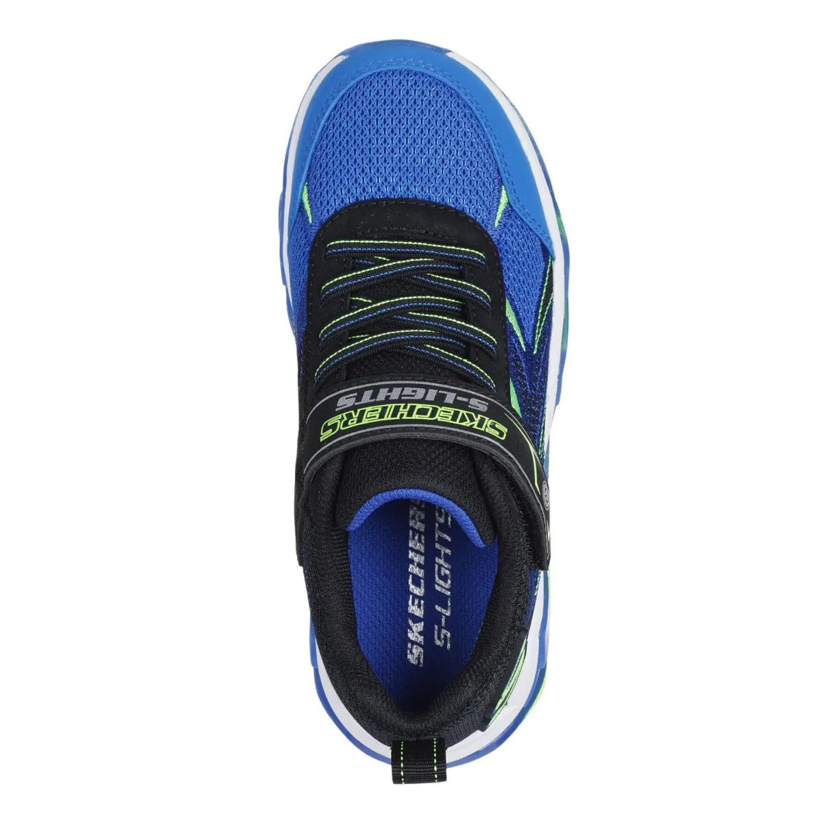 Skechers Garçon (Préscolaire) 400165LBBLM S-Lights : Mega-Surge 2.0 Noir/Lime