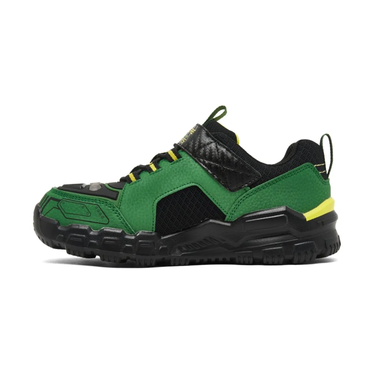 Skechers Garçon (Préscolaire) John Deere : Aventure Piste - Résistant-Vifs 407061LGNBK Vert/Noir