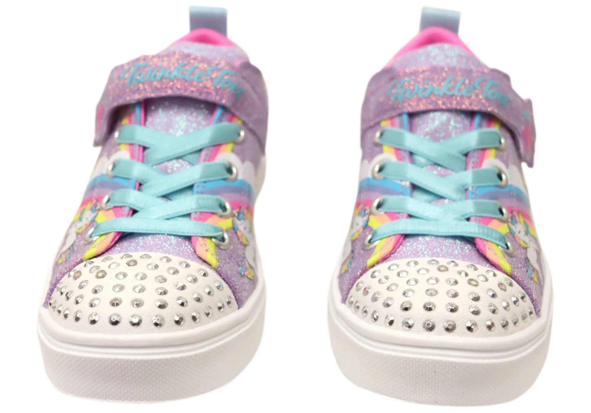 Skechers Filles Enfants Twinkle Toes Twinkle Sparks Chaussures Jumpin Clouds Chaussures Skechers