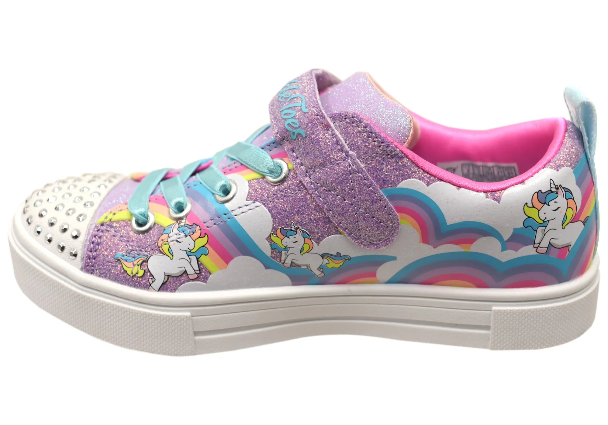 Skechers Filles Enfants Twinkle Toes Twinkle Sparks Chaussures Jumpin Clouds Chaussures Skechers
