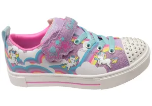 Skechers Filles Enfants Twinkle Toes Twinkle Sparks Chaussures Jumpin Clouds Chaussures Skechers