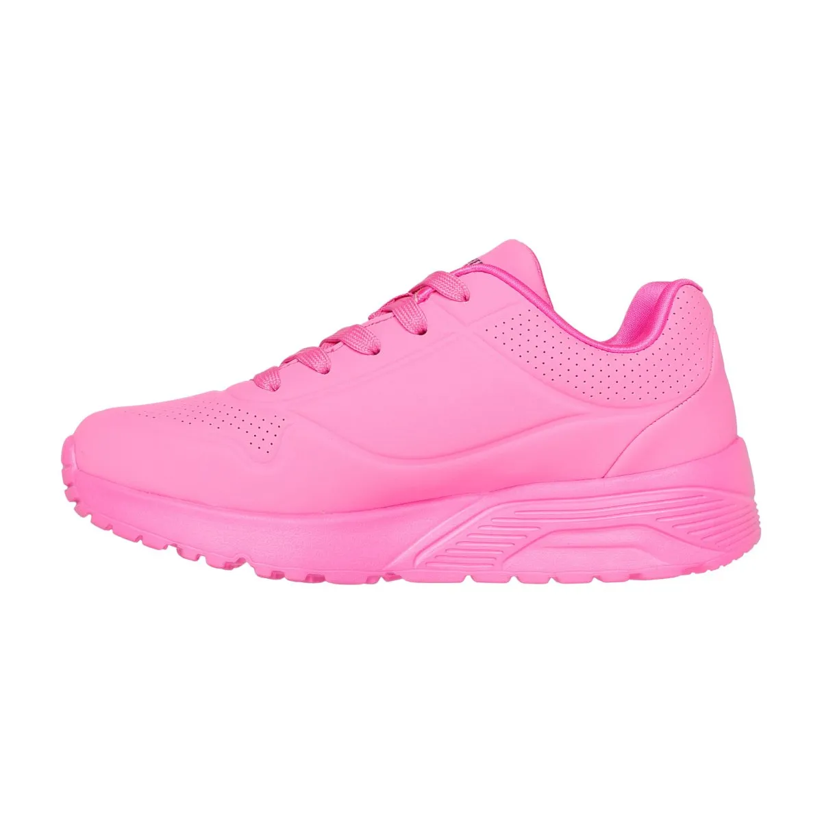 Skechers Fille (Préscolaire) 314067LHPMT Skechers x JGoldcrown : Uno Lite - Amour Métallisé Rose Vif/Multicolore