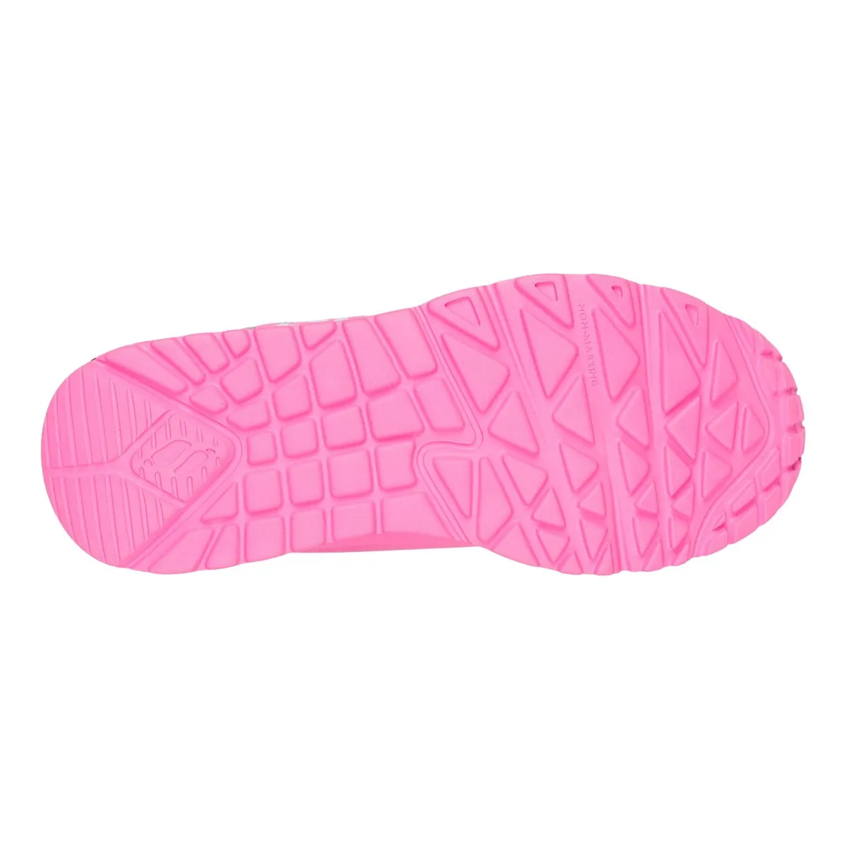Skechers Fille (Préscolaire) 314067LHPMT Skechers x JGoldcrown : Uno Lite - Amour Métallisé Rose Vif/Multicolore
