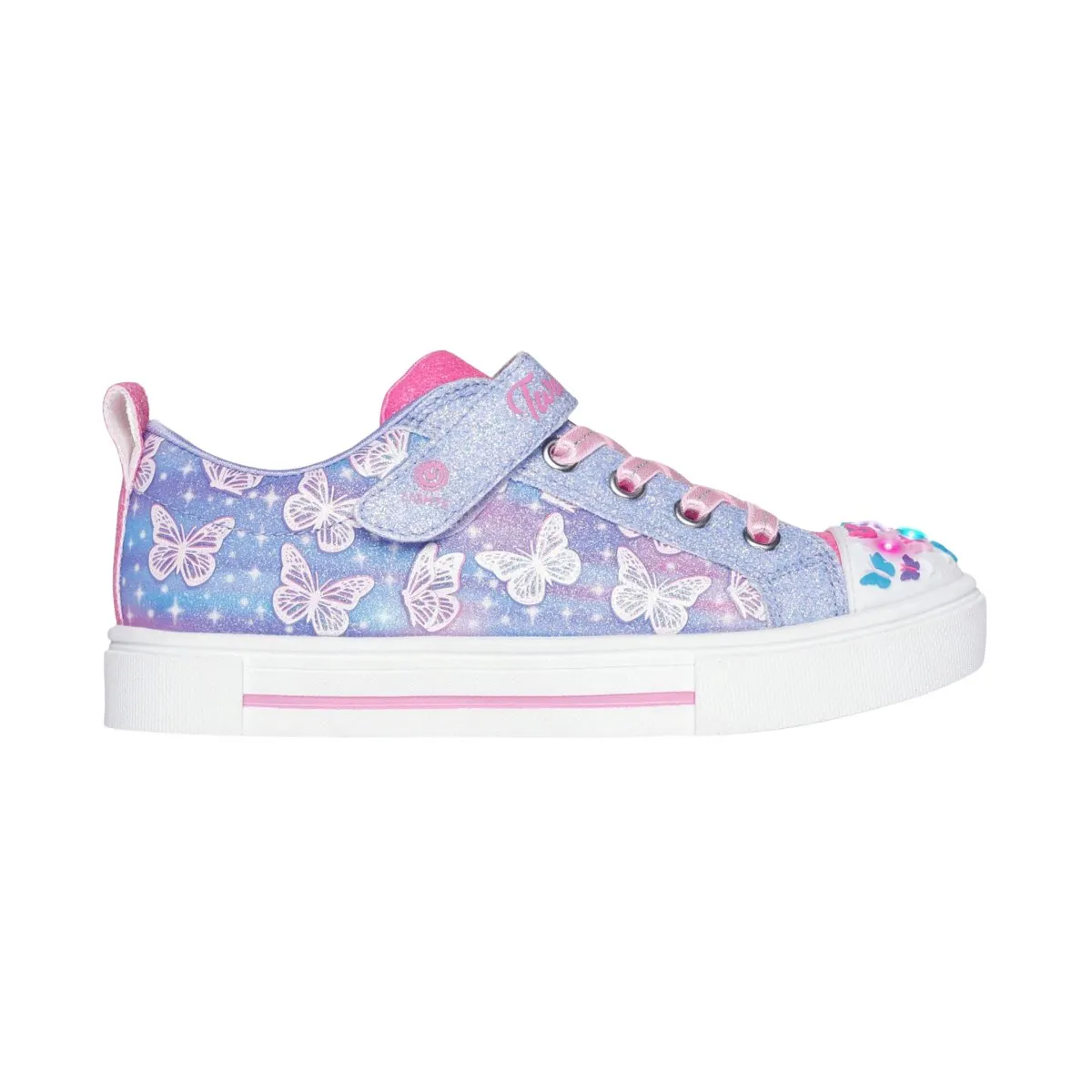 Skechers Fille (Préscolaire) 314813LLVMT Twinkle Toes : Étincelles Scintillantes - Ombre Flottante Lavande/Multicolore
