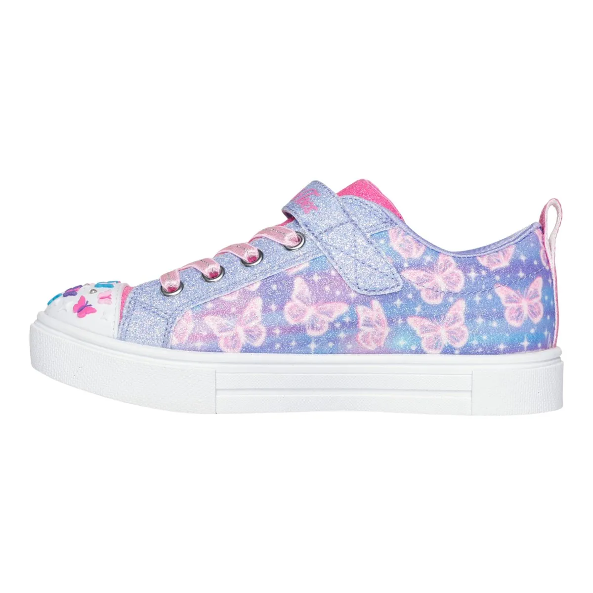 Skechers Fille (Préscolaire) 314813LLVMT Twinkle Toes : Étincelles Scintillantes - Ombre Flottante Lavande/Multicolore