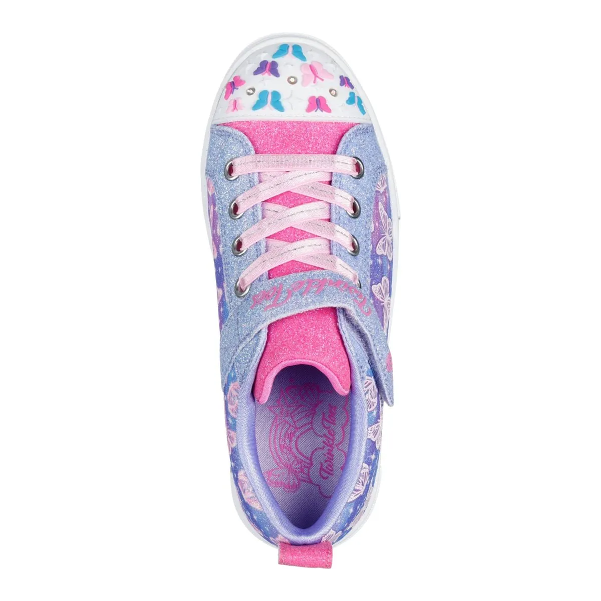 Skechers Fille (Préscolaire) 314813LLVMT Twinkle Toes : Étincelles Scintillantes - Ombre Flottante Lavande/Multicolore