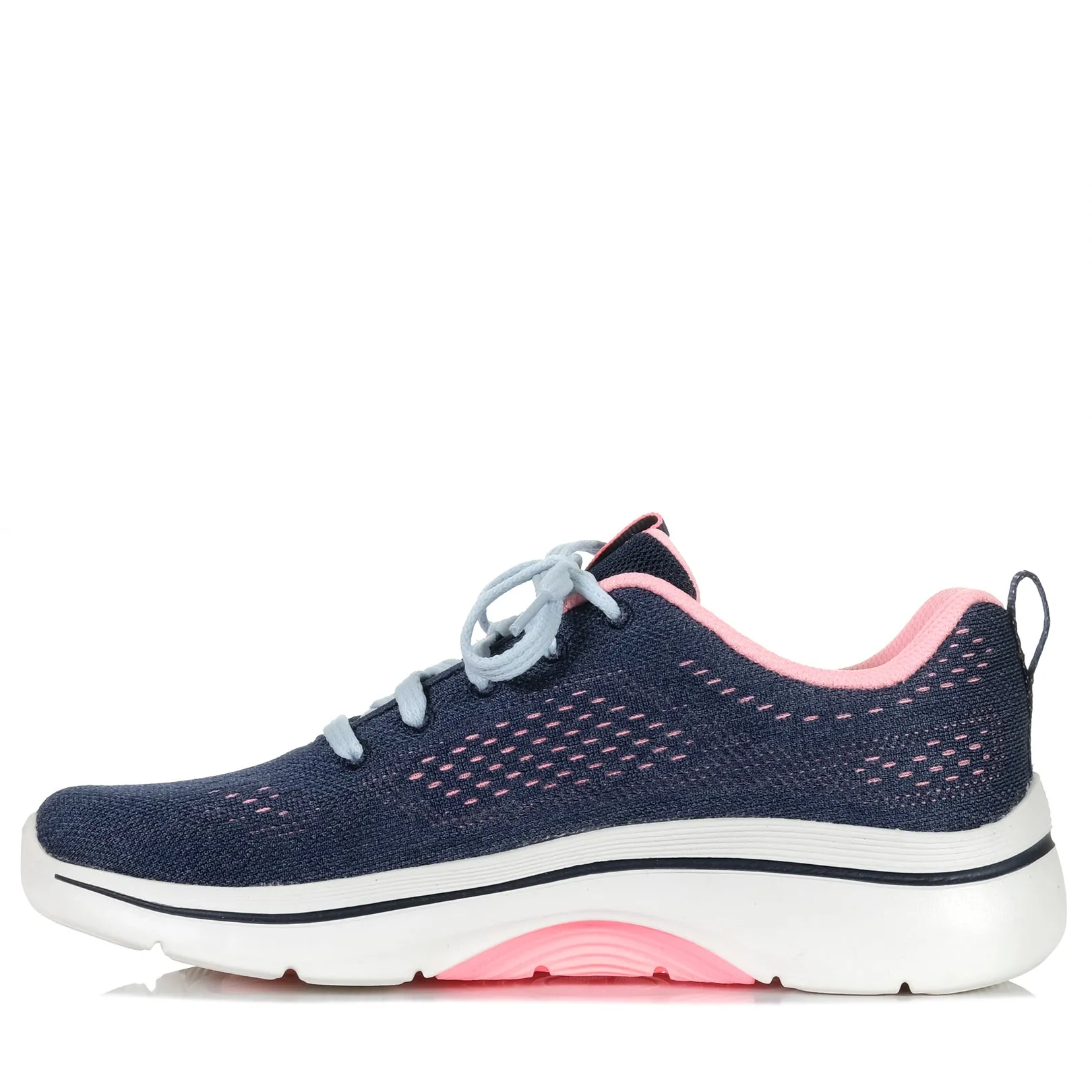 Skechers GOwalk Arch Fit 2.0 - Coucher de soleil éclatant 125311 Marine/Rose vif Chaussures_Skechers