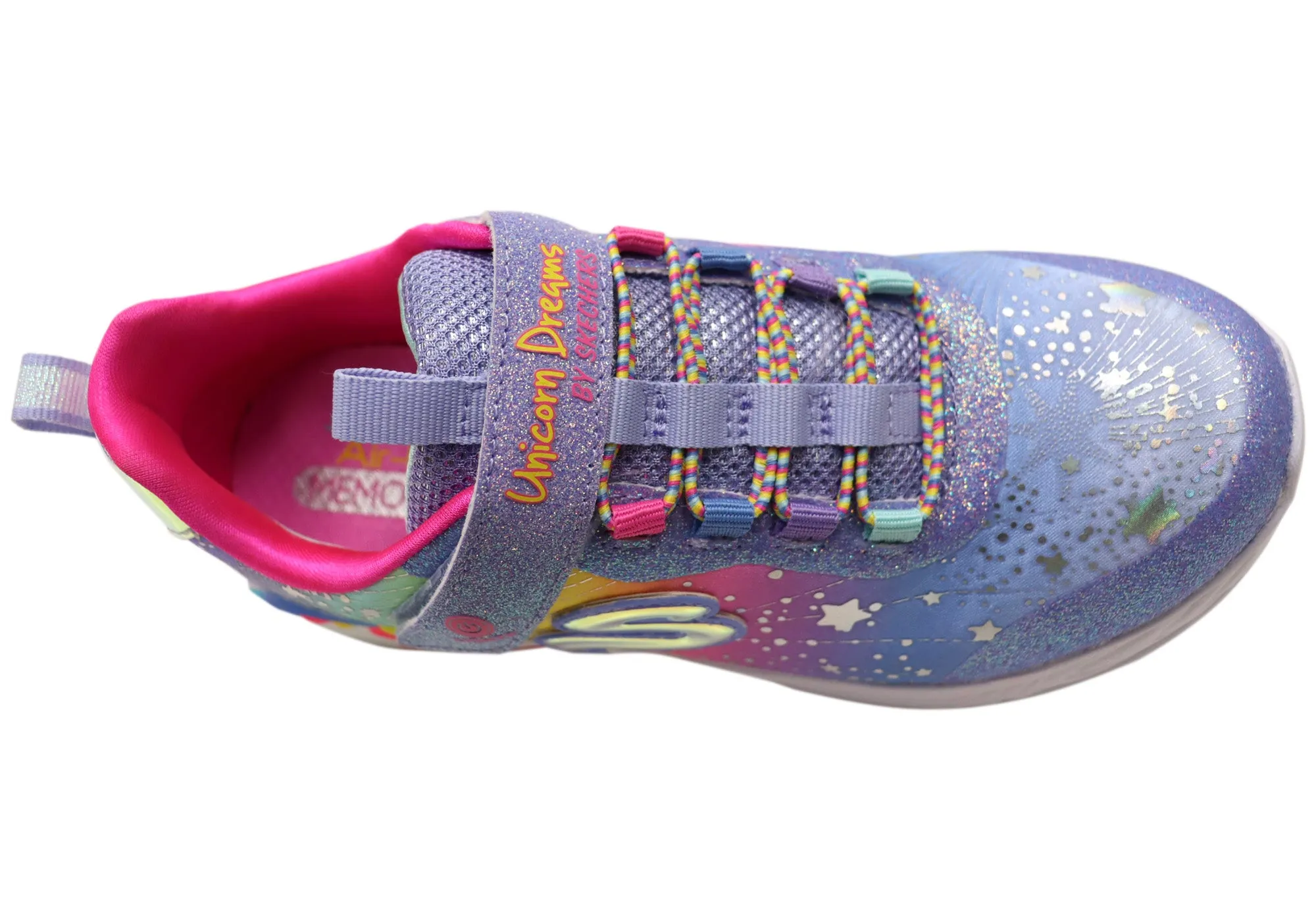 Skechers Kids Filles S Lights Chaussures à Lumières Rêves de Licorne Skechers
