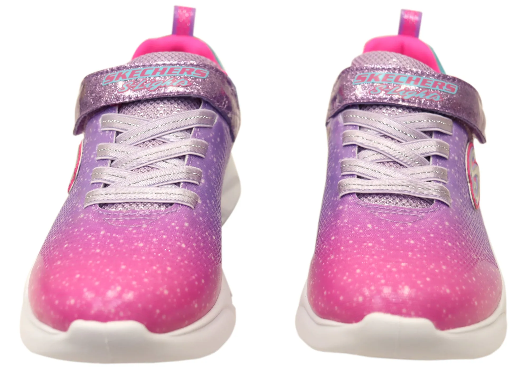 Skechers Kids S Lights Flicker Flash Ombre Dreamer Chaussures à Éclairage Skechers