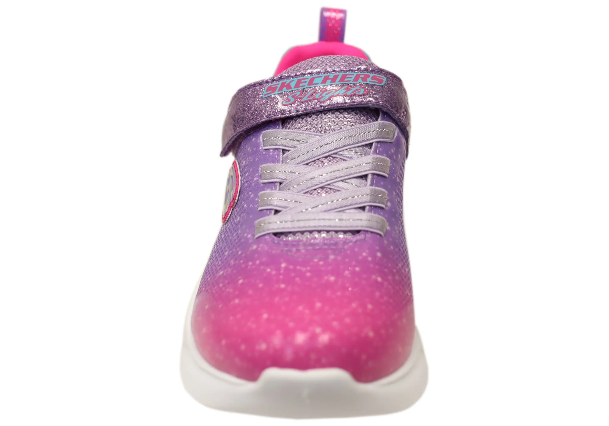 Skechers Kids S Lights Flicker Flash Ombre Dreamer Chaussures à Éclairage Skechers