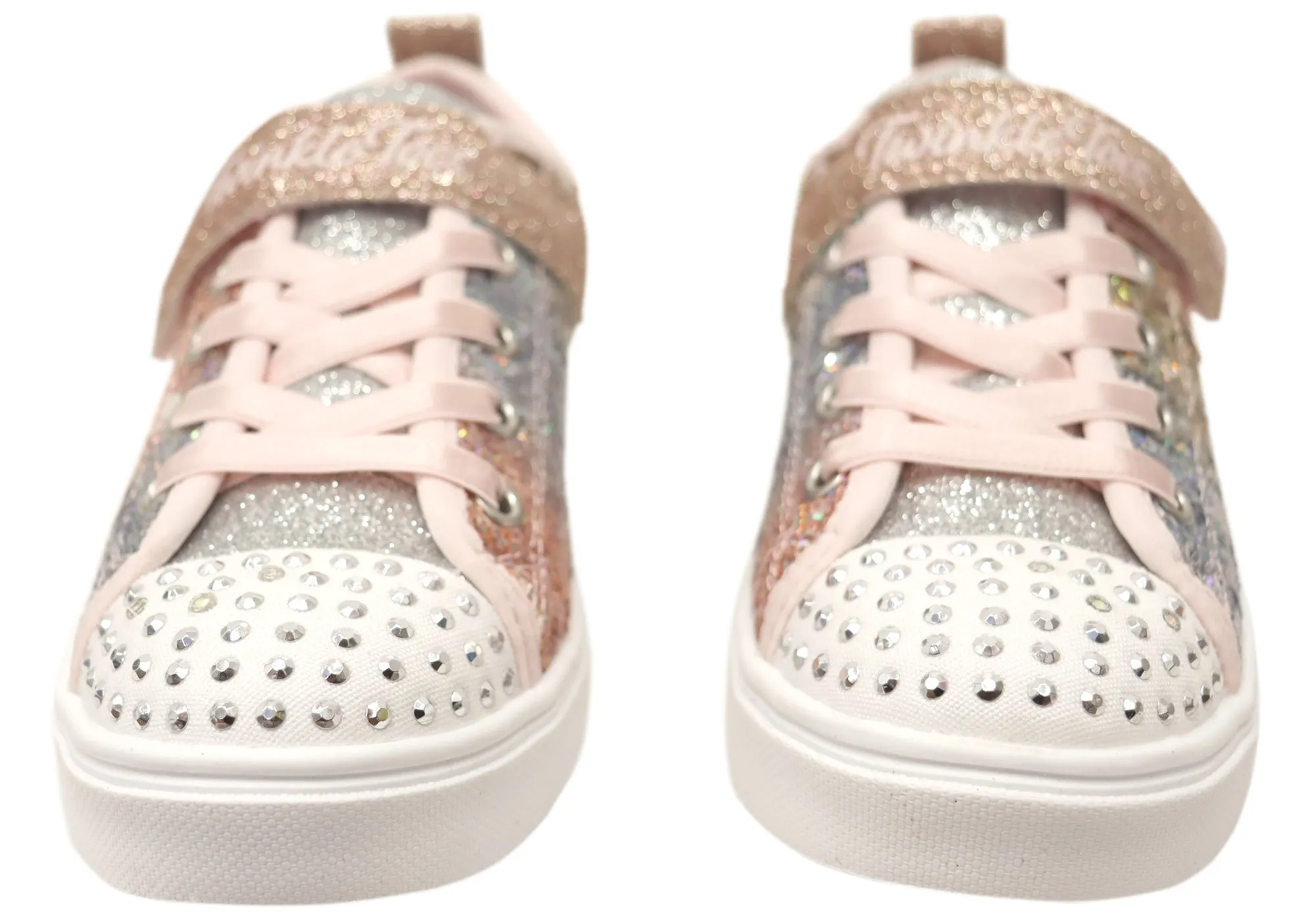 Skechers Kids S Lights Twinkle Sparks Chaussures à Paillettes avec Éclairage