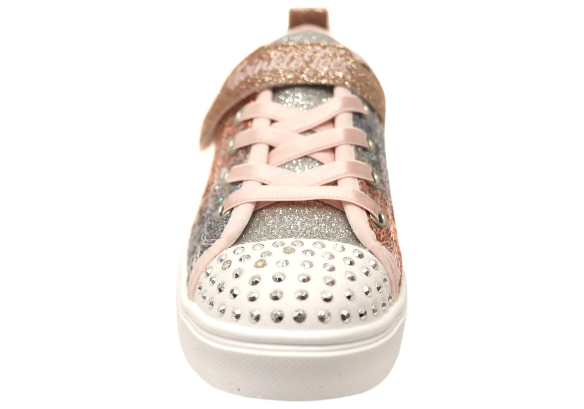 Skechers Kids S Lights Twinkle Sparks Chaussures à Paillettes avec Éclairage