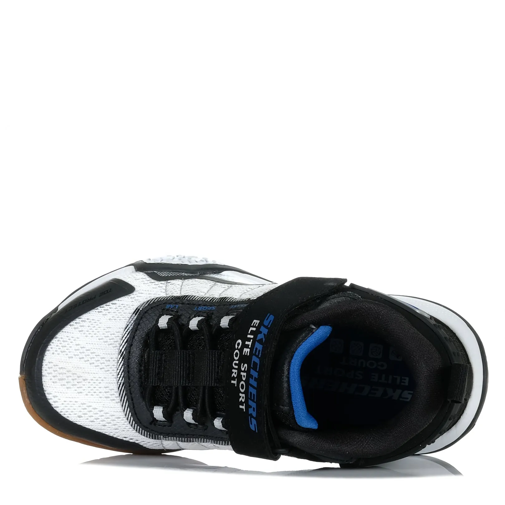 Skechers Kids' Skechers Elite Sport Court 403968L Chaussures Noir/Blanc_Skechers