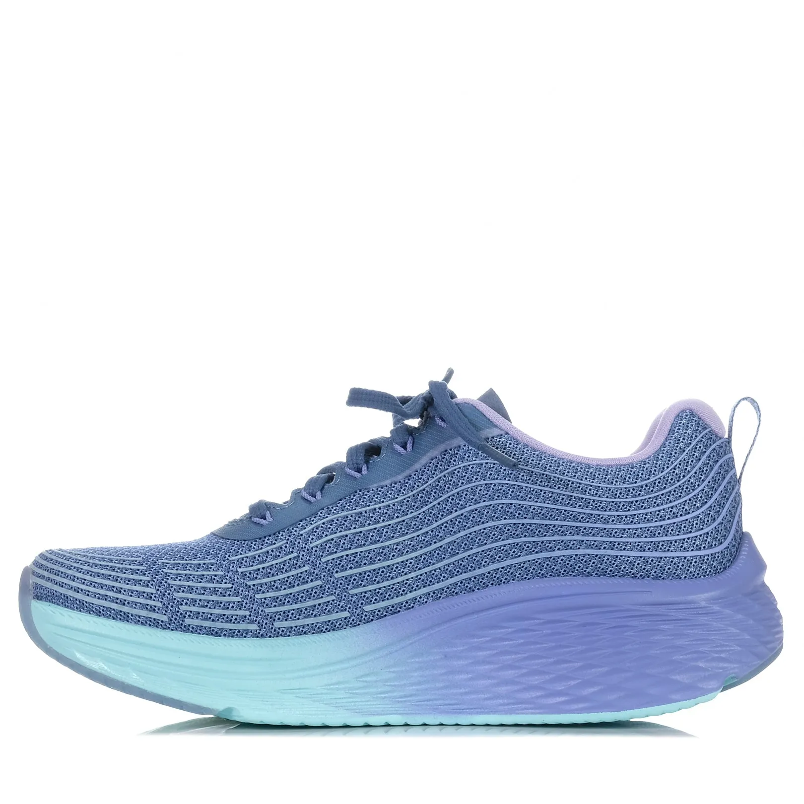 Skechers Max Cushioning Elite 2.0 - Vitesse et Jeu 129621 Bleu/Lavande Chaussures_Skechers