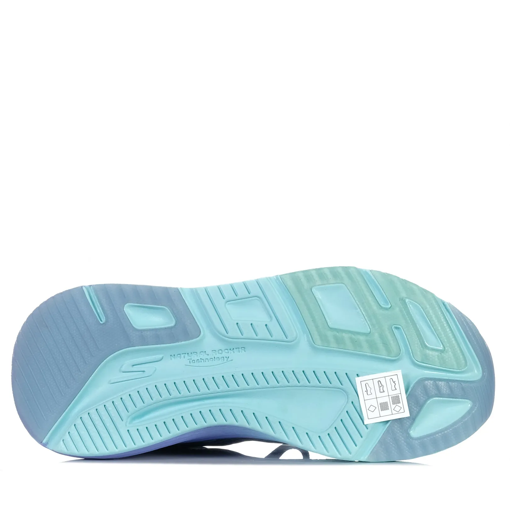 Skechers Max Cushioning Elite 2.0 - Vitesse et Jeu 129621 Bleu/Lavande Chaussures_Skechers