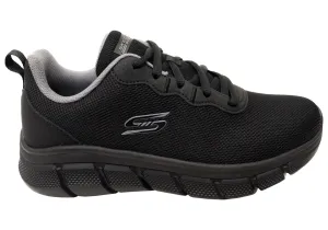 Skechers Homme BOBS Sport B Flex Icy Edge Chaussures à Lacets Confortables Skechers