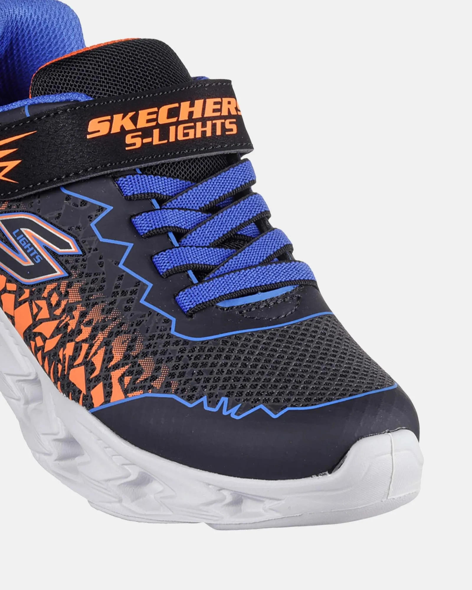 Chaussures Skechers Vortex 2.0 Jeunesse Noir/Bleu/Orange