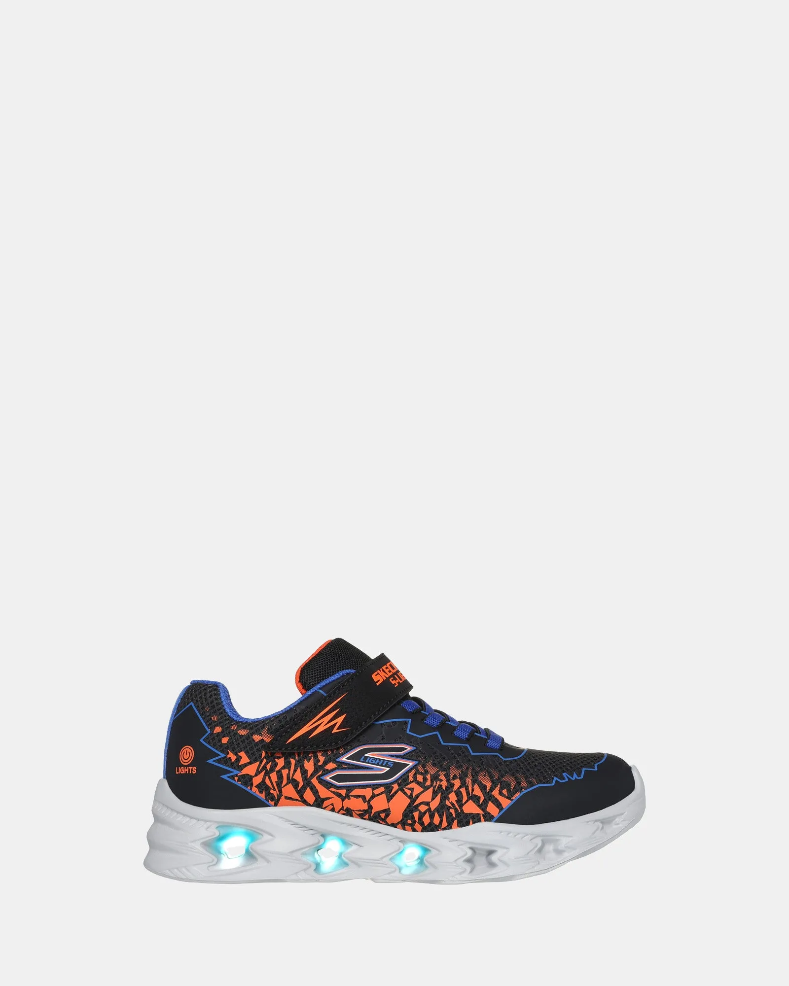Chaussures Skechers Vortex 2.0 Jeunesse Noir/Bleu/Orange
