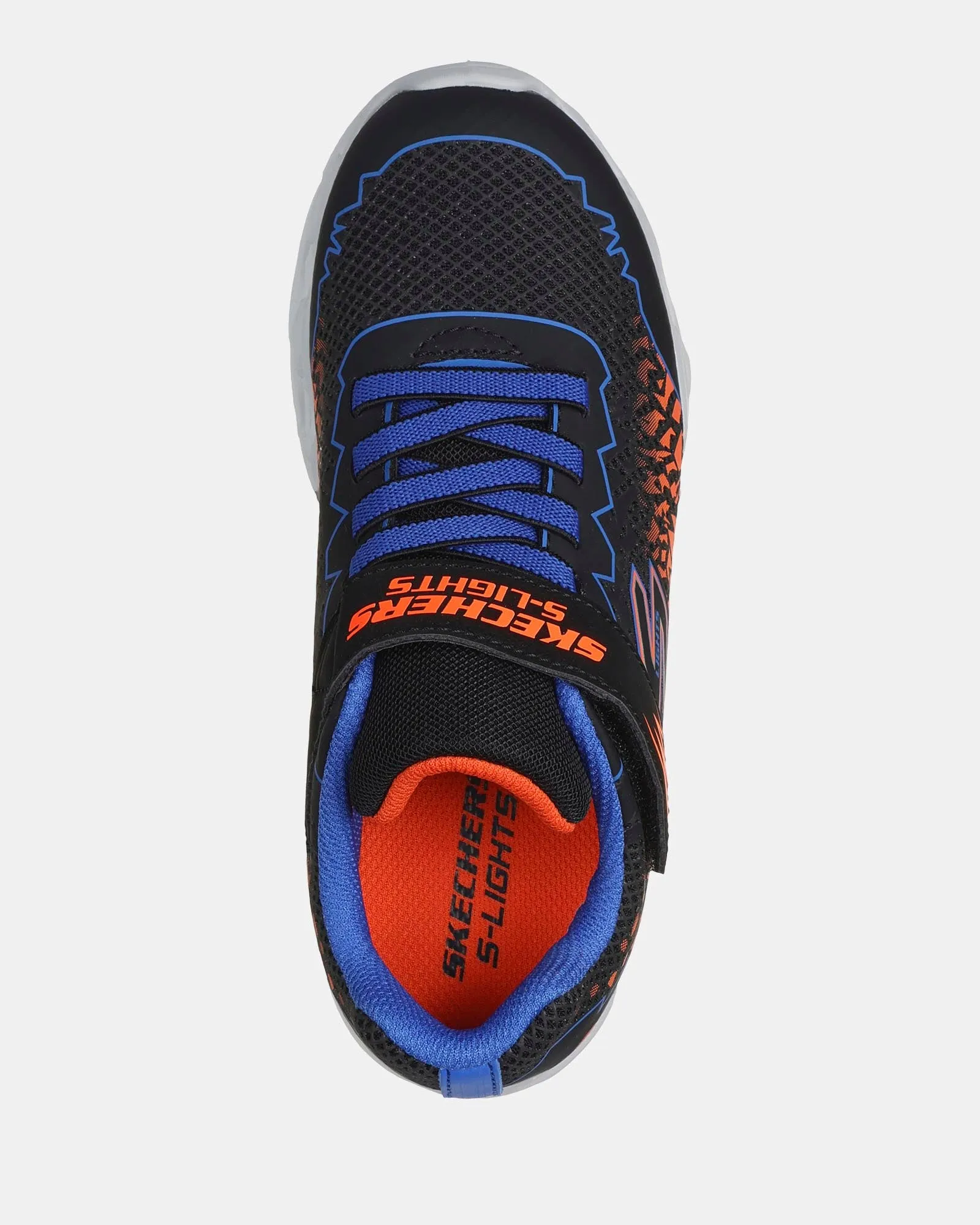 Chaussures Skechers Vortex 2.0 Jeunesse Noir/Bleu/Orange