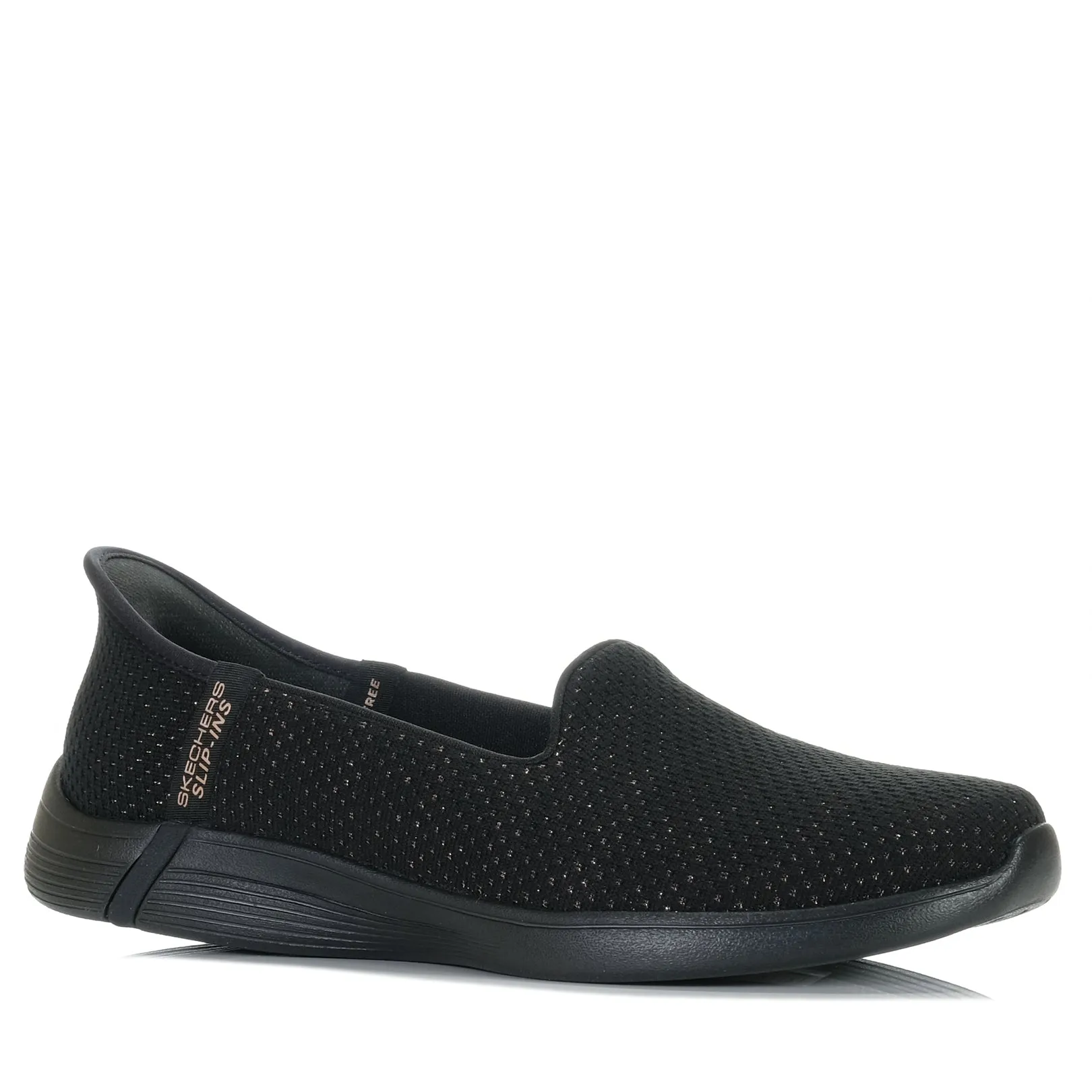 Skechers Slip-Ins : Rapidité Nomade - Luminary 137291 Chaussures Noir/Rose_Skechers