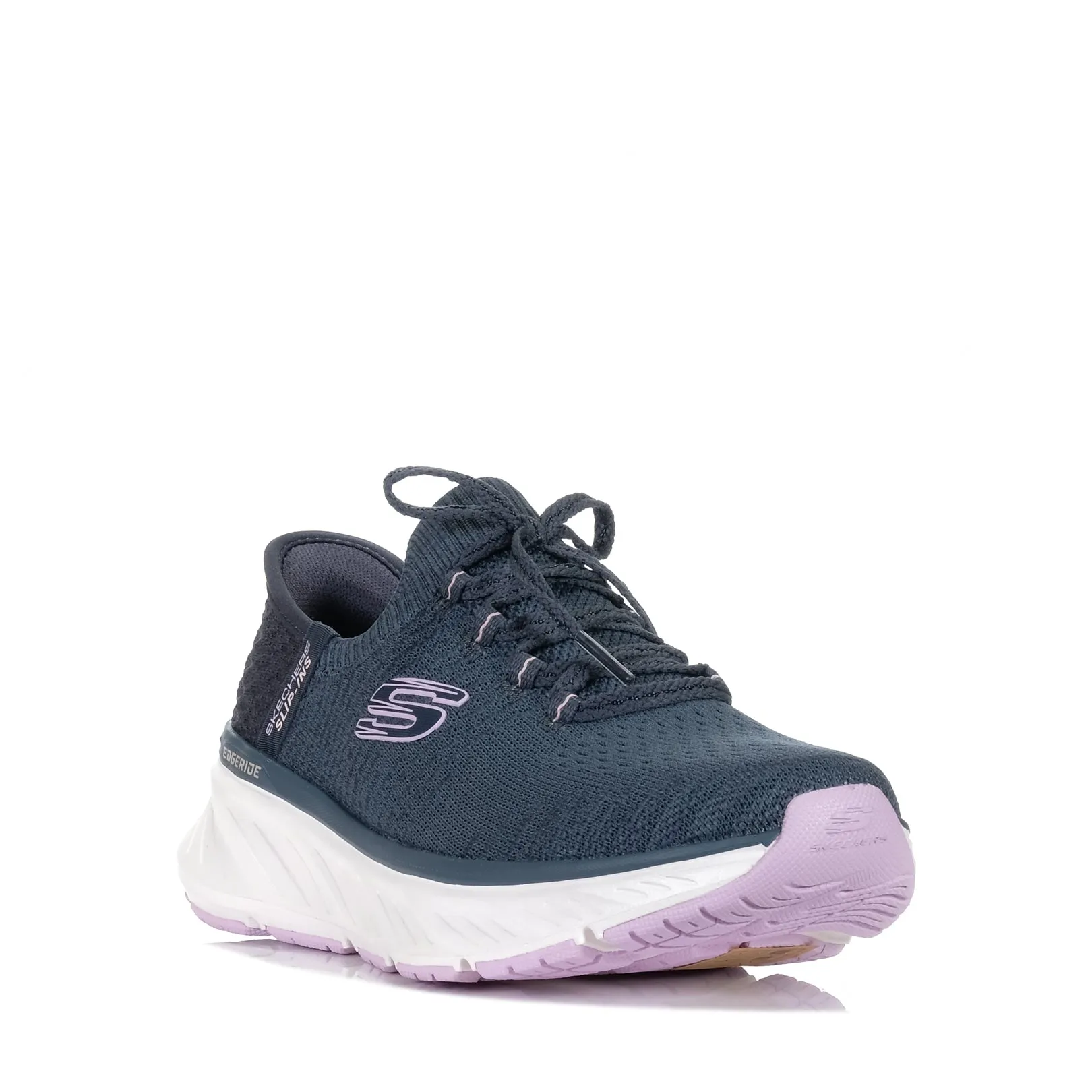 Skechers Slip-Ins Relaxed Fit : Chaussures Edgeride 150470 Marine/Lavande_Skechers